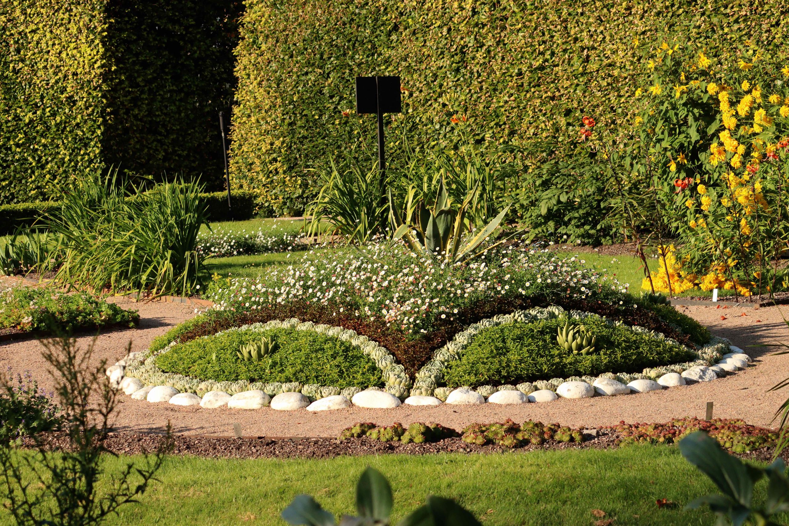 Natalia Lindberg Trädgårdsdesign - Göteborgs botaniska trädgård cirkel suckulenter