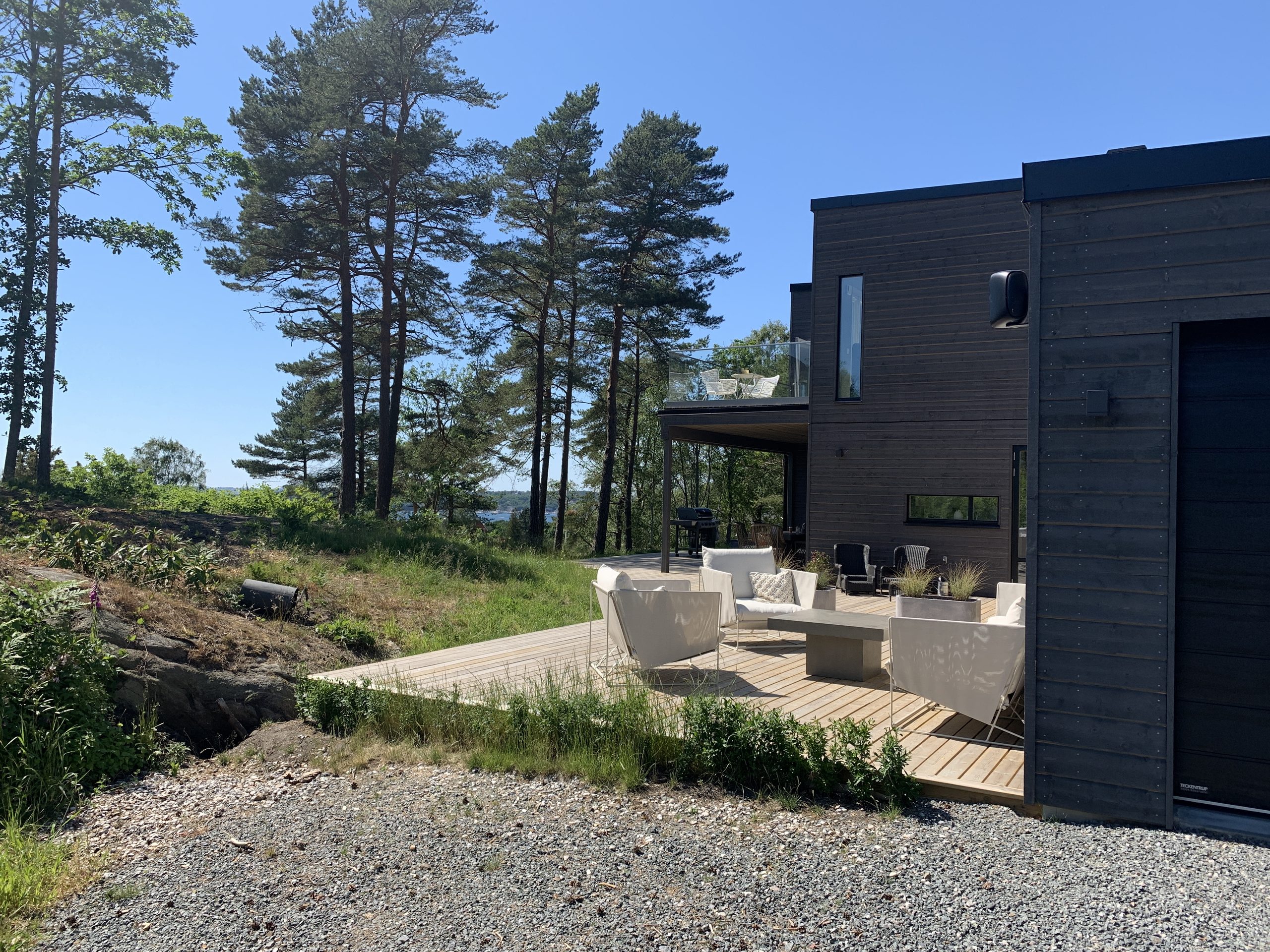Poolbygge - förebild altan